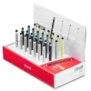 Hama Mini stylus pen Dark Blue Light Blue Silver Yellow 95mm