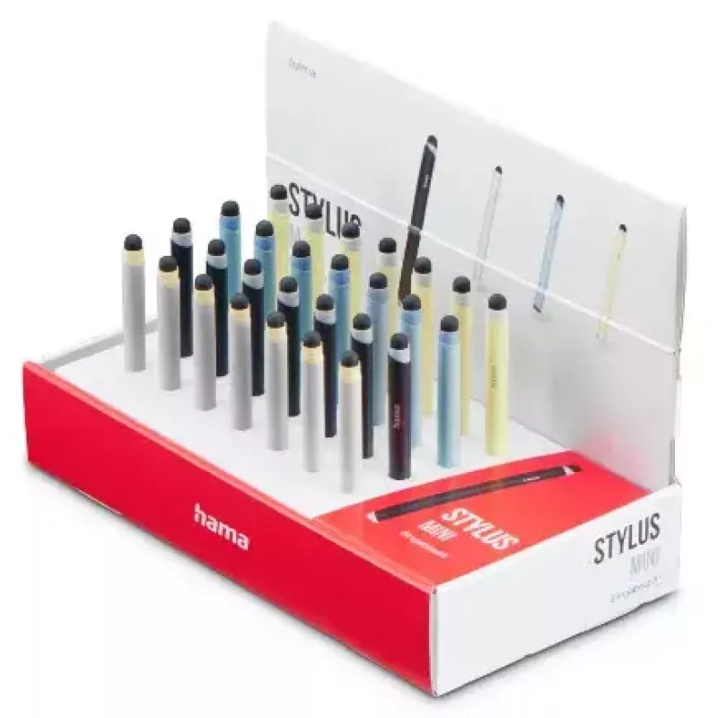 Hama Mini stylus pen Dark Blue Light Blue Silver Yellow 95mm