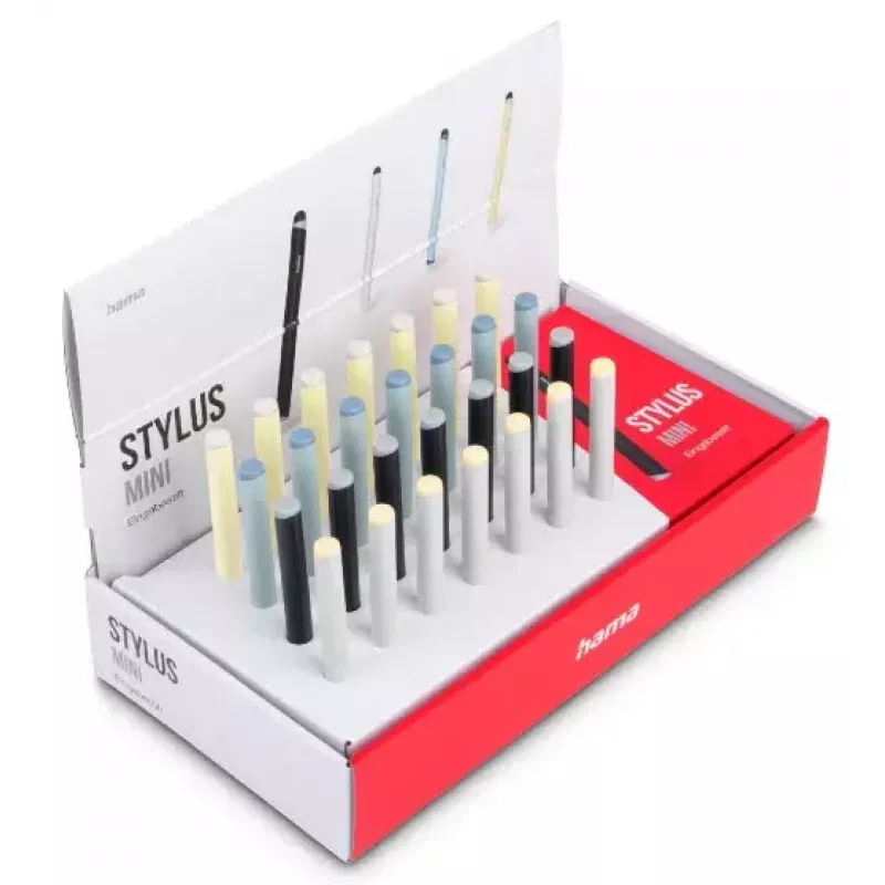 Hama Mini stylus pen Dark Blue Light Blue Silver Yellow 95mm