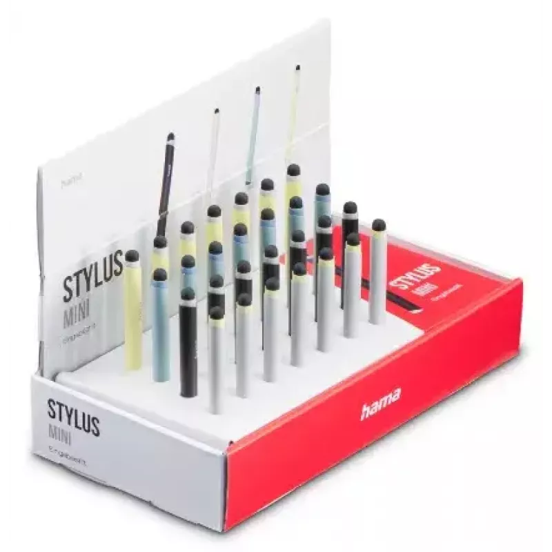 Hama Mini stylus pen Dark Blue Light Blue Silver Yellow 95mm