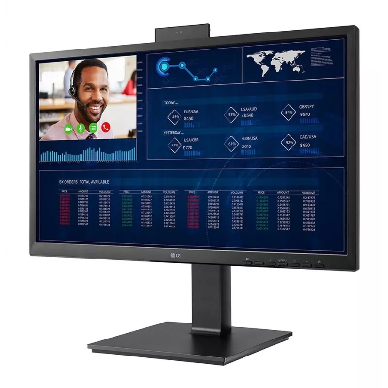 LG 24CQ651I-6P 23.8 inch Full HD All-in-One Thin Client, Intel Pentium N6005, 8GB RAM, 16GB eMMC