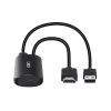HDMI to USB Type-C Converter Lindy 43423 with USB power input, 0.2 m cable, HDMI + USB-C connectors
