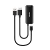 HDMI to USB Type-C Converter Lindy 43423 with USB power input, 0.2 m cable, HDMI + USB-C connectors