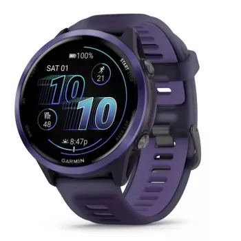 Smartwatch GARMIN Forerunner 570 47 mm — 1.4 inch AMOLED 454×454, Touchscreen, Wi‑Fi, GPS, 8 GB, Violet, 50 g