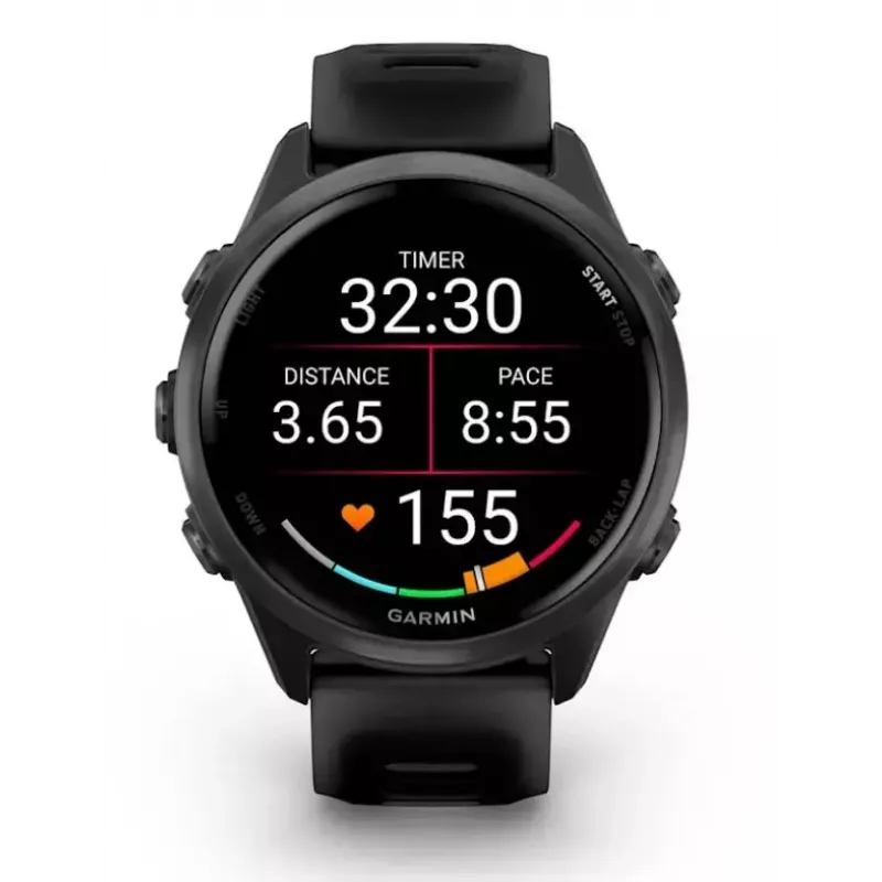 Smartwatch GARMIN Forerunner 570 42 mm AMOLED 1.2 inch 390×390 Touchscreen Wi‑Fi GPS Black