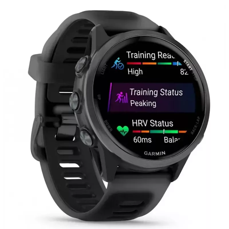 Smartwatch GARMIN Forerunner 570 42 mm AMOLED 1.2 inch 390×390 Touchscreen Wi‑Fi GPS Black