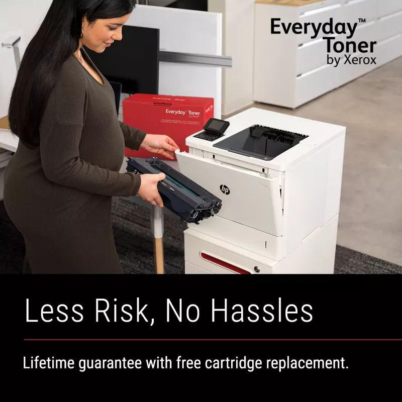 Everyday™ Black Toner by Xerox compatible with HP 201A (CF400A), Standard capacity