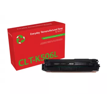 Everyday™ Black Remanufactured Toner by Xerox compatible with Samsung CLT-K506L, High capacity