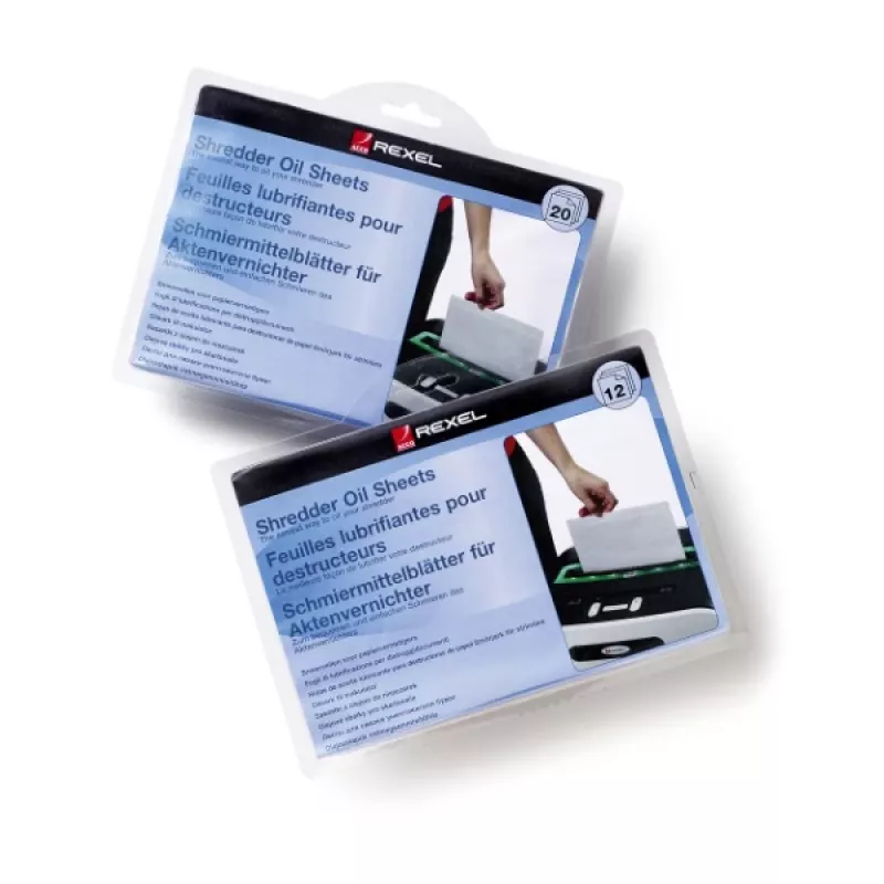 Rexel Shredder Oil Sheets (pack of 12)