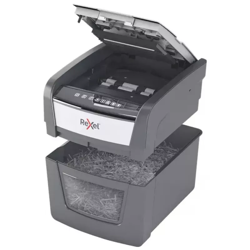 Rexel Optimum AutoFeed 45X Automatic Cross Cut Paper Shredder P4
