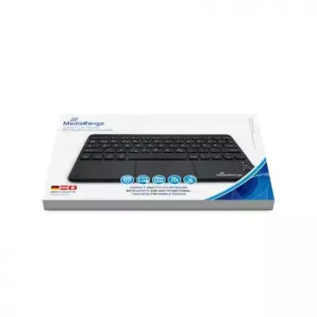 Keyboard MediaRange MROS130 Office Bluetooth QWERTZ German Swiss Black