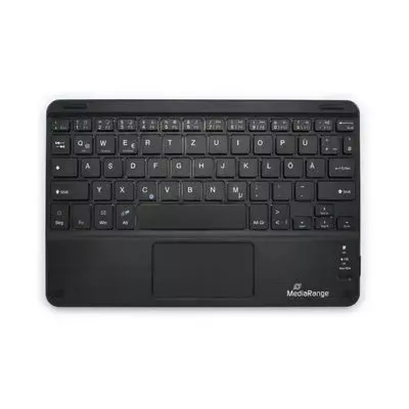 Keyboard MediaRange MROS130 Office Bluetooth QWERTZ German Swiss Black