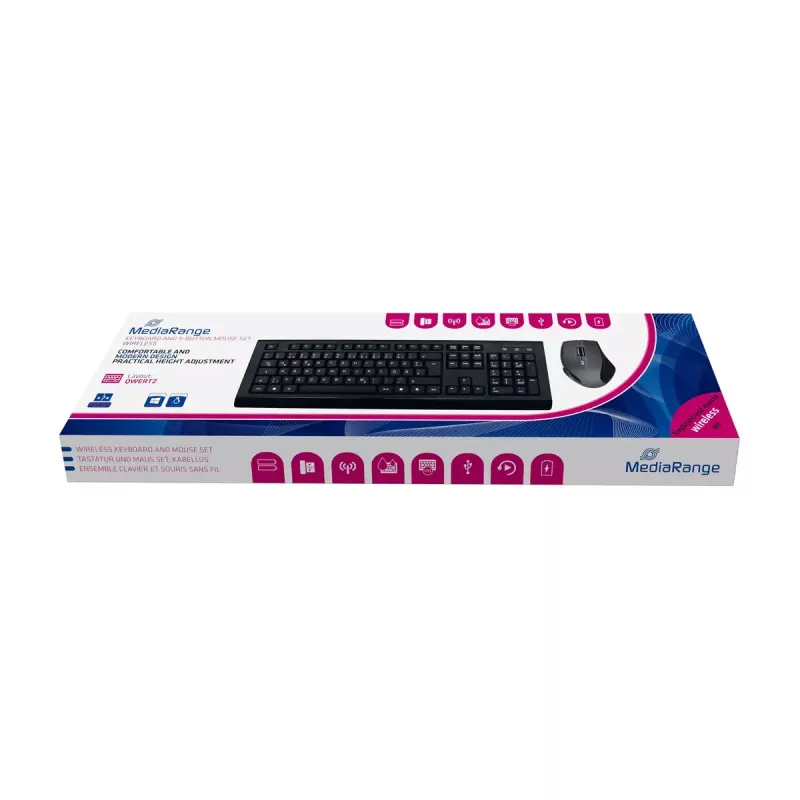 Keyboard Mouse included MediaRange MROS104