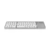 Keyboard MediaRange MROS133 Office Bluetooth QWERTZ German Swiss Silver