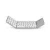 Keyboard MediaRange MROS133 Office Bluetooth QWERTZ German Swiss Silver