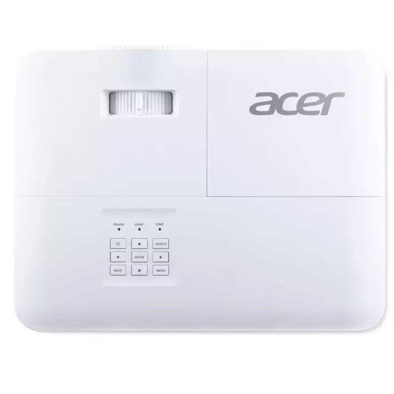 Projector Acer P1358i — DLP, 5200 ANSI lm, 16:9, lamp, 5000/10000 h, white