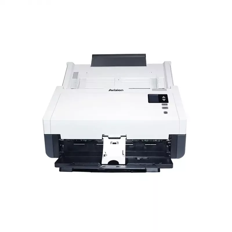 ADF scanner Avision AD345GN — A4, 1200 x 1200 DPI, duplex, 100-sheet ADF, CIS, white