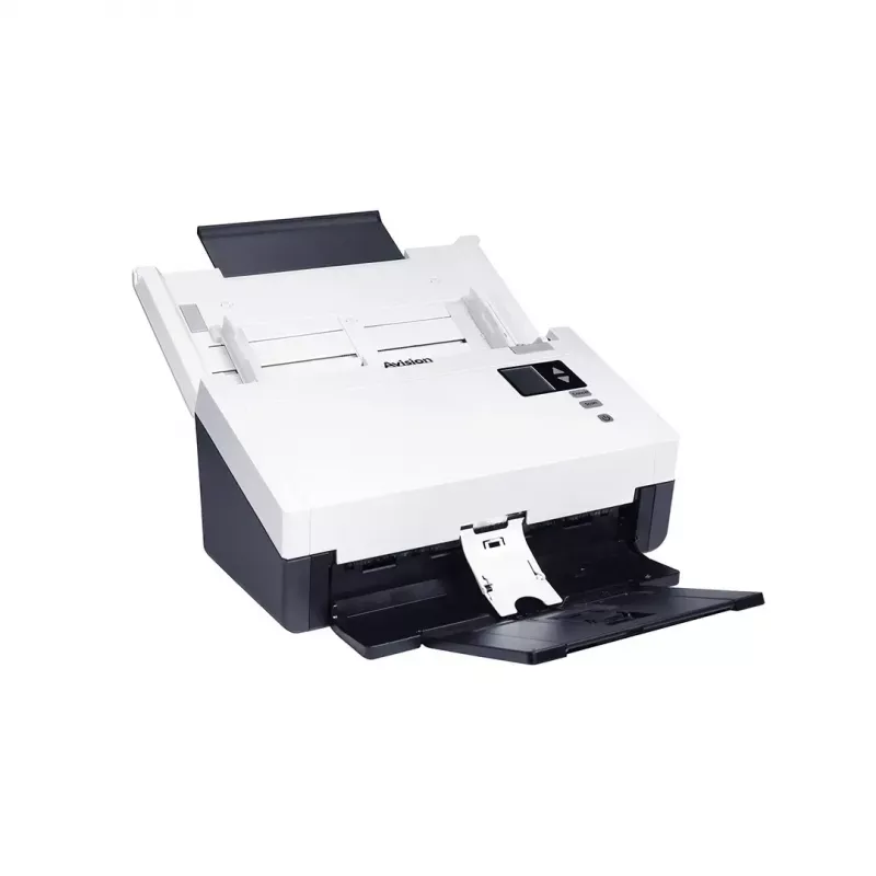 ADF scanner Avision AD345GN — A4, 1200 x 1200 DPI, duplex, 100-sheet ADF, CIS, white