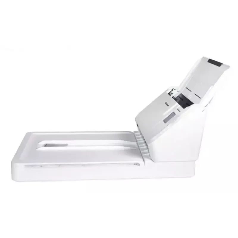 Avision AD340GFN flatbed and ADF scanner with 1200 x 1200 DPI, A4, 50-sheet ADF, duplex, white