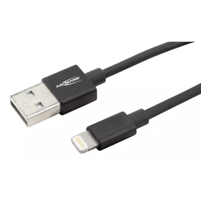 Lightning Cable Ansmann 1700-0078 1.2m Black