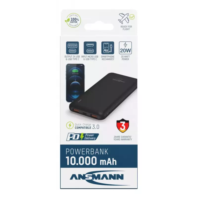 Portable Battery Ansmann PB320PD 10000 mAh