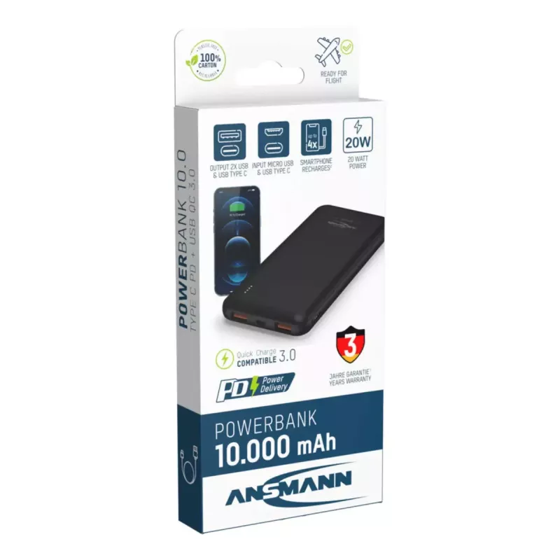 Portable Battery Ansmann PB320PD 10000 mAh
