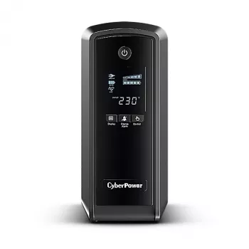 CyberPower CP550EPFCLCD uninterruptible power supply (UPS) Line-Interactive 0.55 kVA 350 W 6 AC outlet(s)