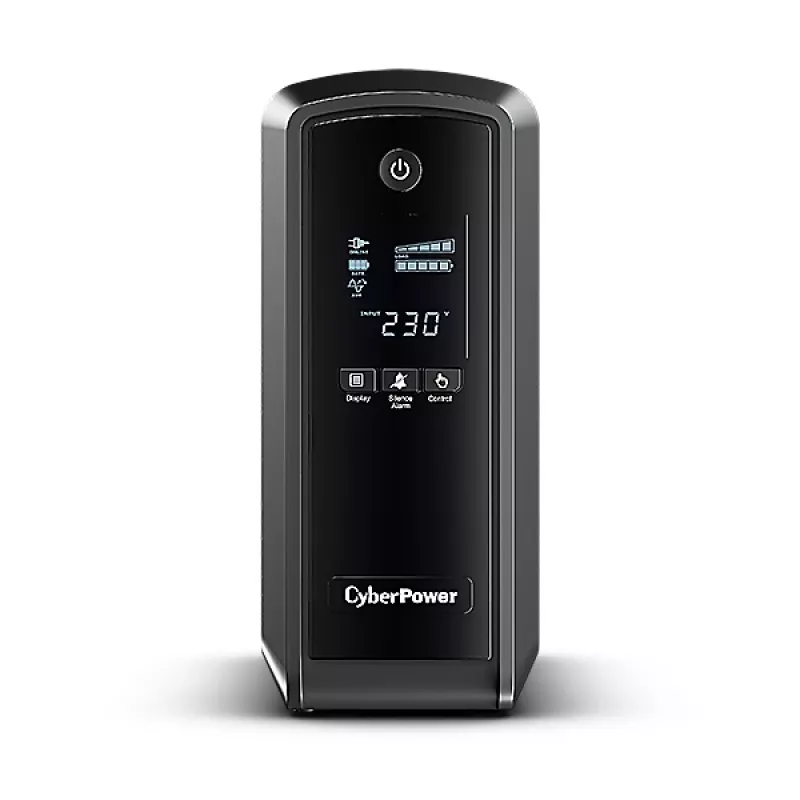 CyberPower CP550EPFCLCD uninterruptible power supply (UPS) Line-Interactive 0.55 kVA 350 W 6 AC outlet(s)
