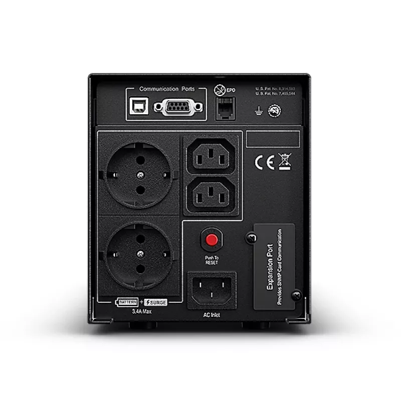 CyberPower PR750ELCDGR uninterruptible power supply (UPS) Line-Interactive 0.75 kVA 675 W 4 AC outlet(s)