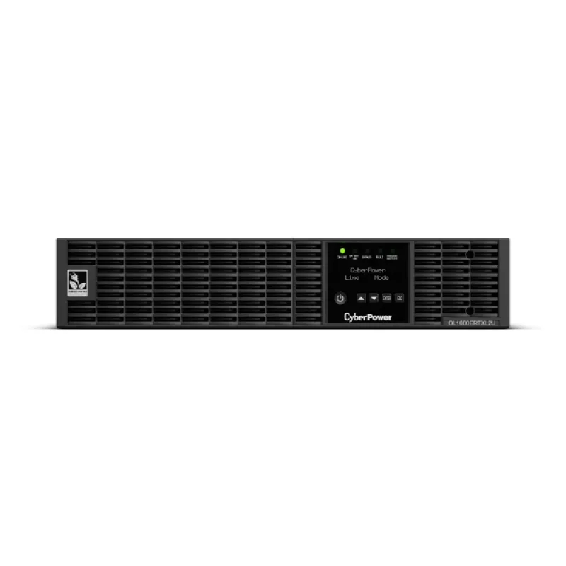 CyberPower OL1000ERTXL2U uninterruptible power supply (UPS) Double-conversion (Online) 1 kVA 900 W 8 AC outlet(s)
