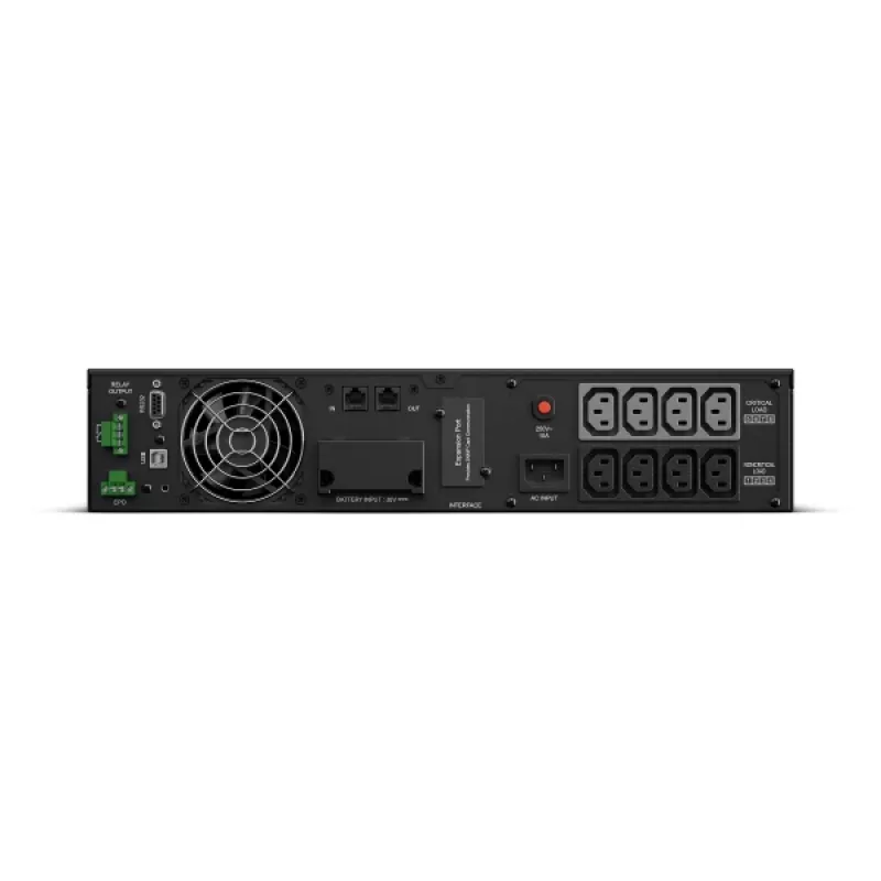 CyberPower OL1000ERTXL2U uninterruptible power supply (UPS) Double-conversion (Online) 1 kVA 900 W 8 AC outlet(s)