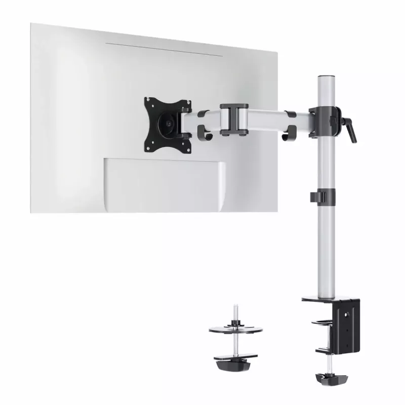Monitor mount Durable 509423 27 inch Wall Silver Clamp 8 kg