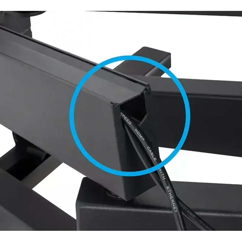 B-Tech Heavy Duty Twin Cantilever Arm Flat Screen Wall Mount VESA 800 x 600 Max Weight 125 kg