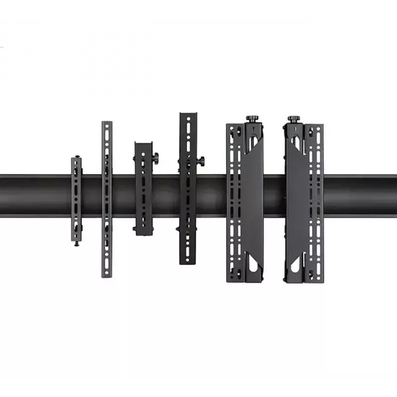 Mounting rail B-TECH BT8390-100/B V2 – aluminium, black, 1000 mm length, 30 mm depth