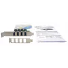 EXSYS 4-Port USB 3.2 Gen 1 PCIe Card with Self Power 3A Renesas