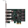 EXSYS 4-Port USB 3.2 Gen 1 PCIe Card with Self Power 3A Renesas