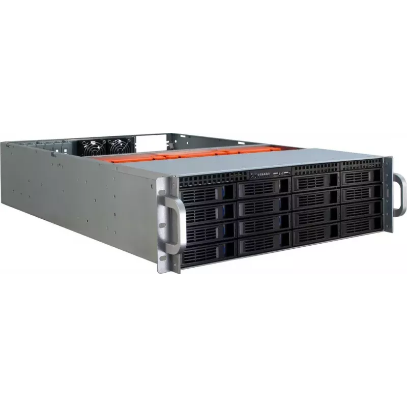 Server Case Inter-Tech 3U-3416 Rack Black