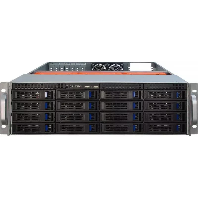 Server Case Inter-Tech 3U-3416 Rack Black
