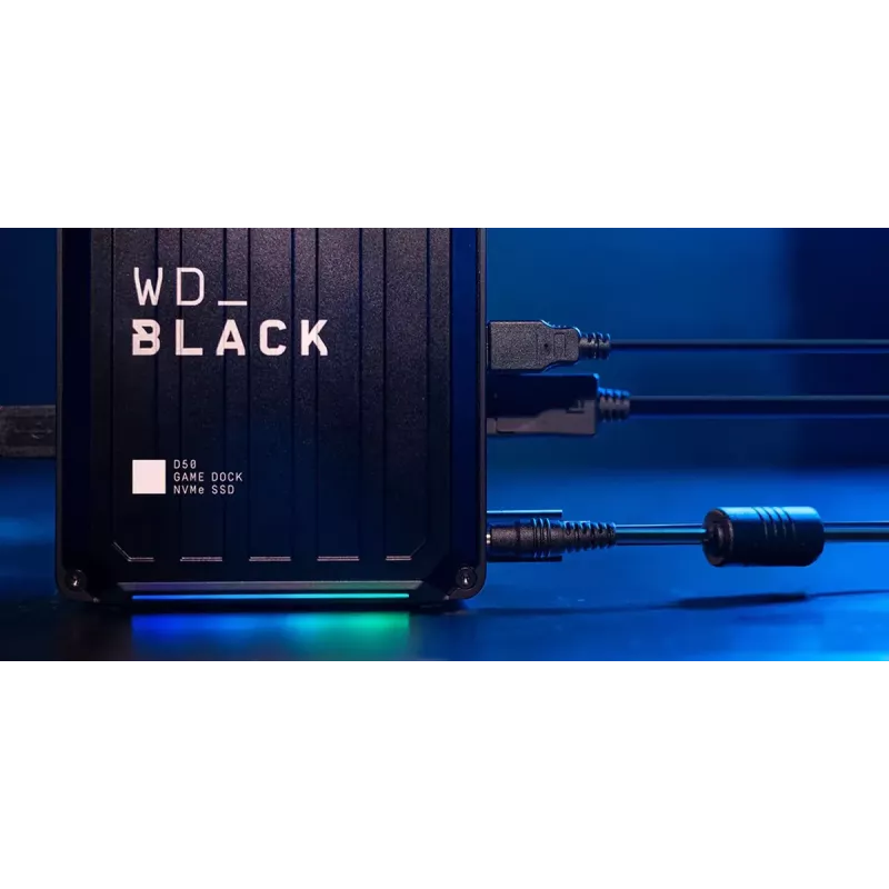 SSD Western Digital D50 Wired Thunderbolt 3 Black