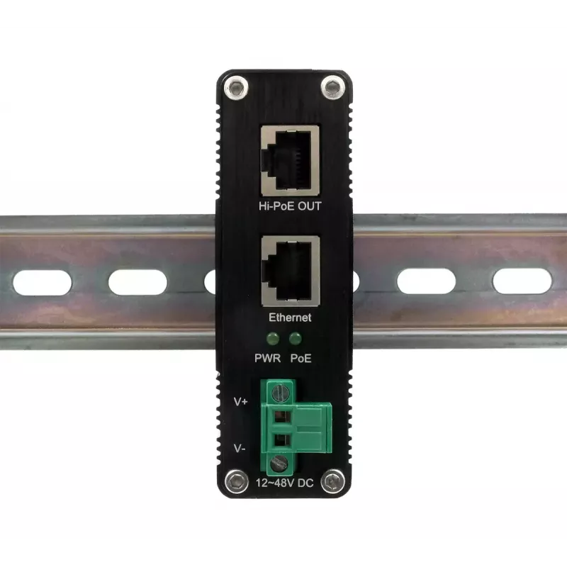 EXSYS PoE++ Gigabit Injector 60W -40°C to +80°C