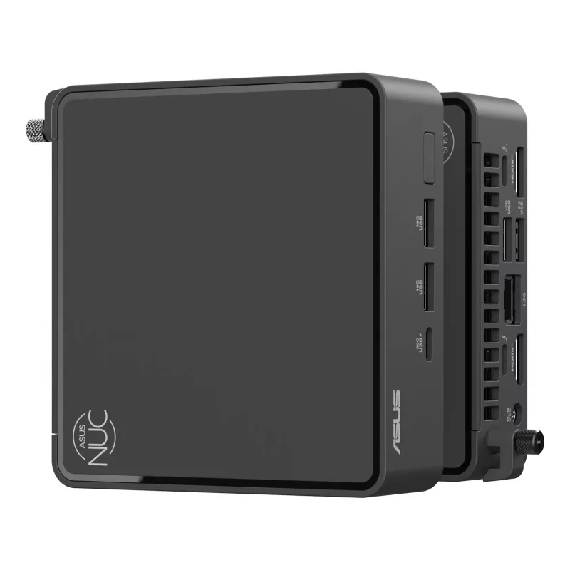 Mini PC barebone ASUS NUC 15 Pro Black 240H — Intel Core Ultra 7 240H, DDR5 up to 96 GB, M.2 SSD up to 8 TB, Wi‑Fi 7, Bluetooth 5.4