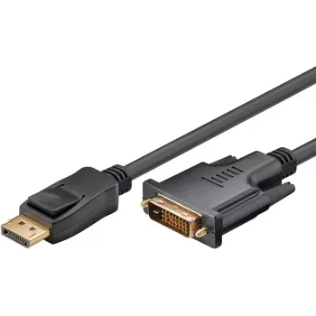 Goobay DisplayPort/DVI-D Adapter Cable 1.2 gold-plated 1 m