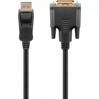 Goobay DisplayPort/DVI-D Adapter Cable 1.2 gold-plated 1 m