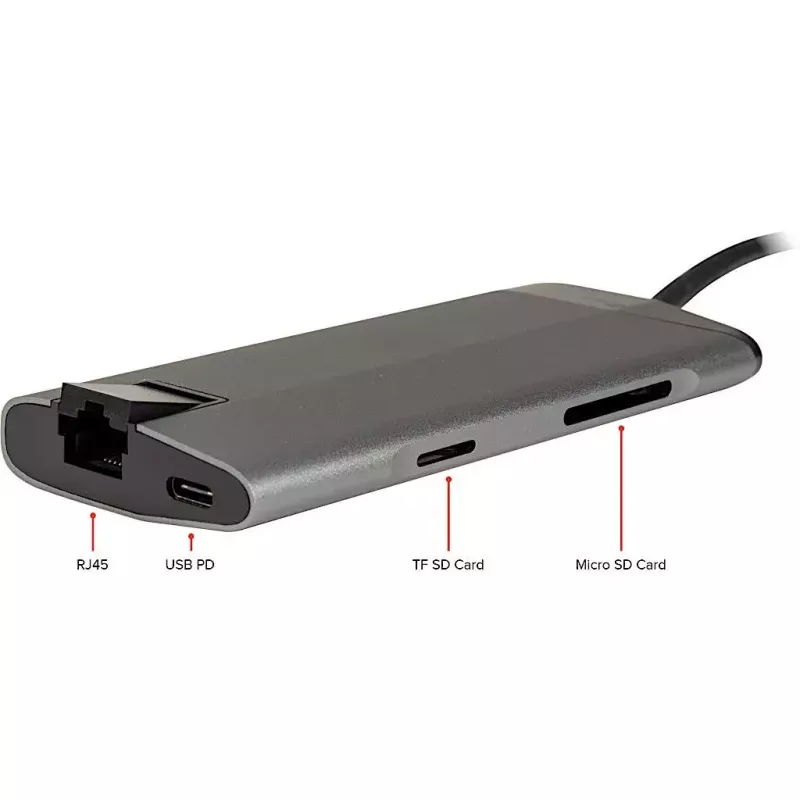 Inter-Tech Argus GDC-802 USB-C Docking Station, 1x HDMI