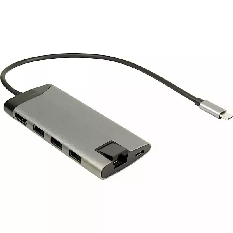 Inter-Tech Argus GDC-802 USB-C Docking Station, 1x HDMI