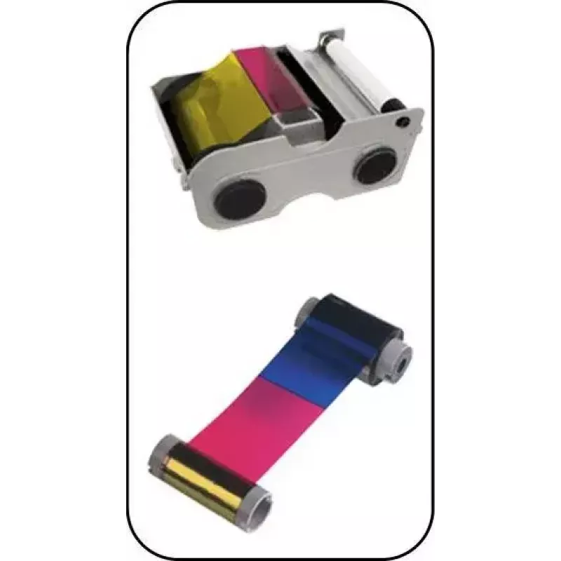 Printer Ribbon YMCKO-K Evolis R6F003EAA 250 pages