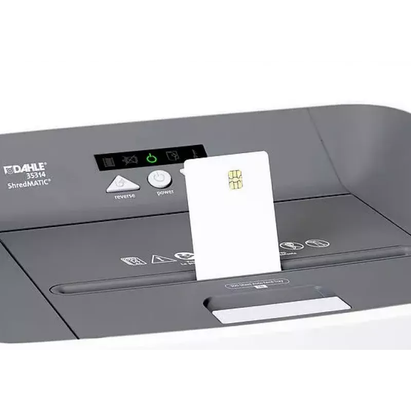 Paper shredder Dahle ShredMATIC 300 Micro-cut 22 cm White