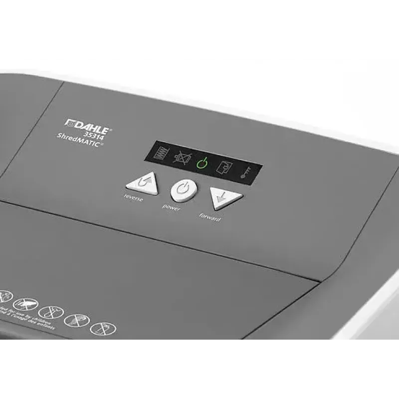Paper shredder Dahle ShredMATIC 300 Micro-cut 22 cm White