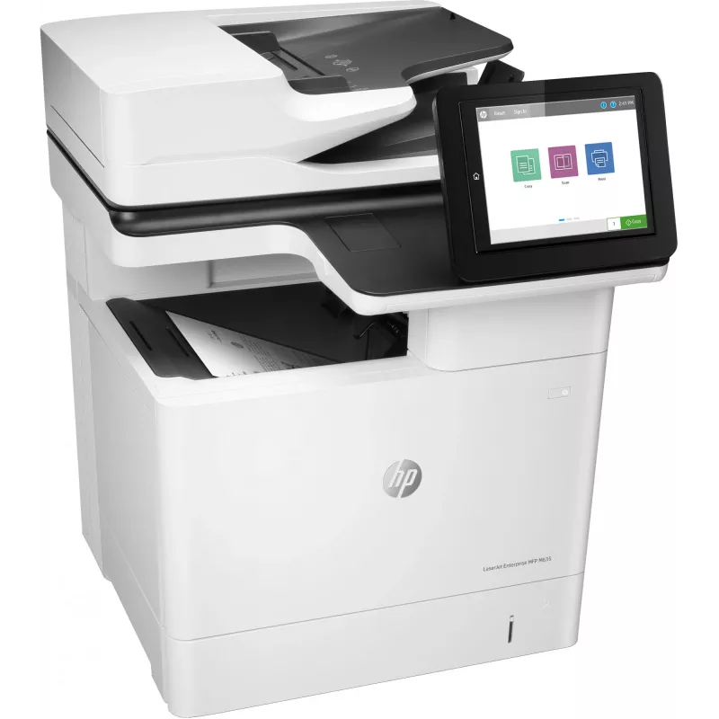 HP LaserJet Enterprise MFP M635h, Laser, Mono printing, 1200 x 1200 DPI, Mono copying, A4, Black, White