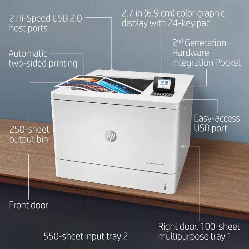 Printer HP Color LaserJet Enterprise M751dn Laser Colour